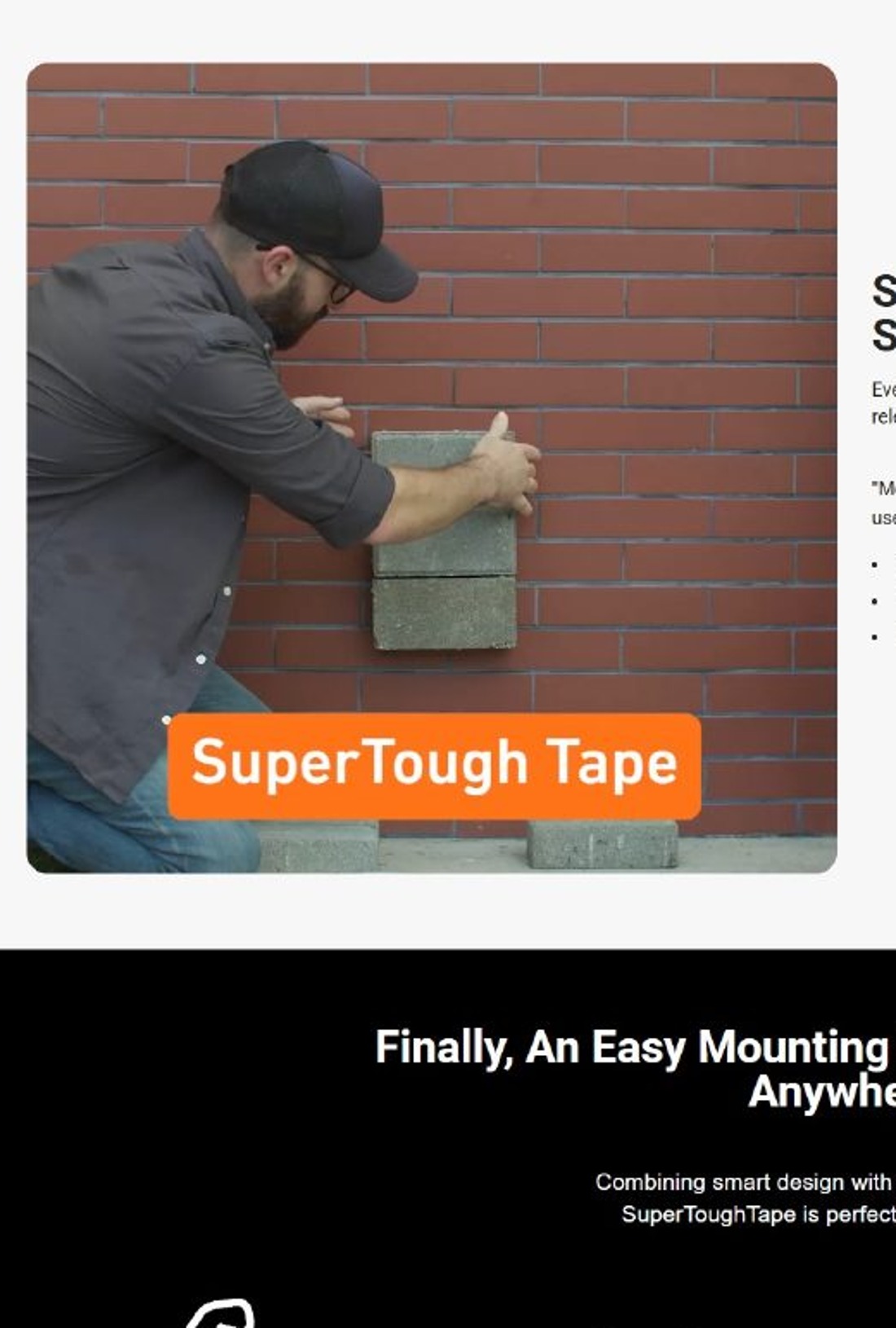 SuperToughTape application example